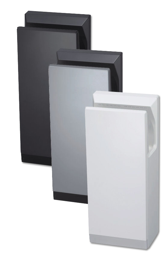 Jet towel Händetrockner weiß grau schwarz Jet towel Händetrockner weiß grau schwarz